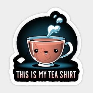 My Tea Shirt Sticker
